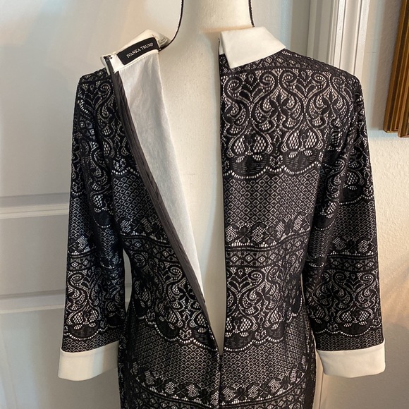 Ivanka Trump black sheath collared dress - Picture 6 of 14